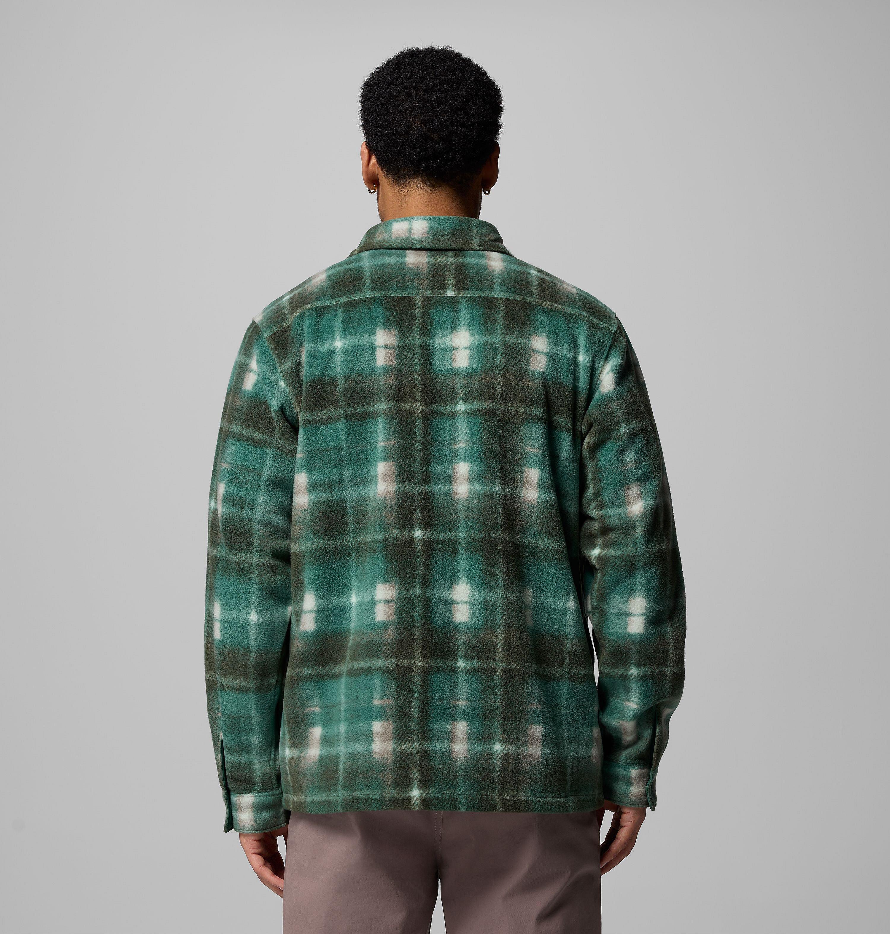 Men's Steens Mountain Printed Fleece Shirt Jacket II 3