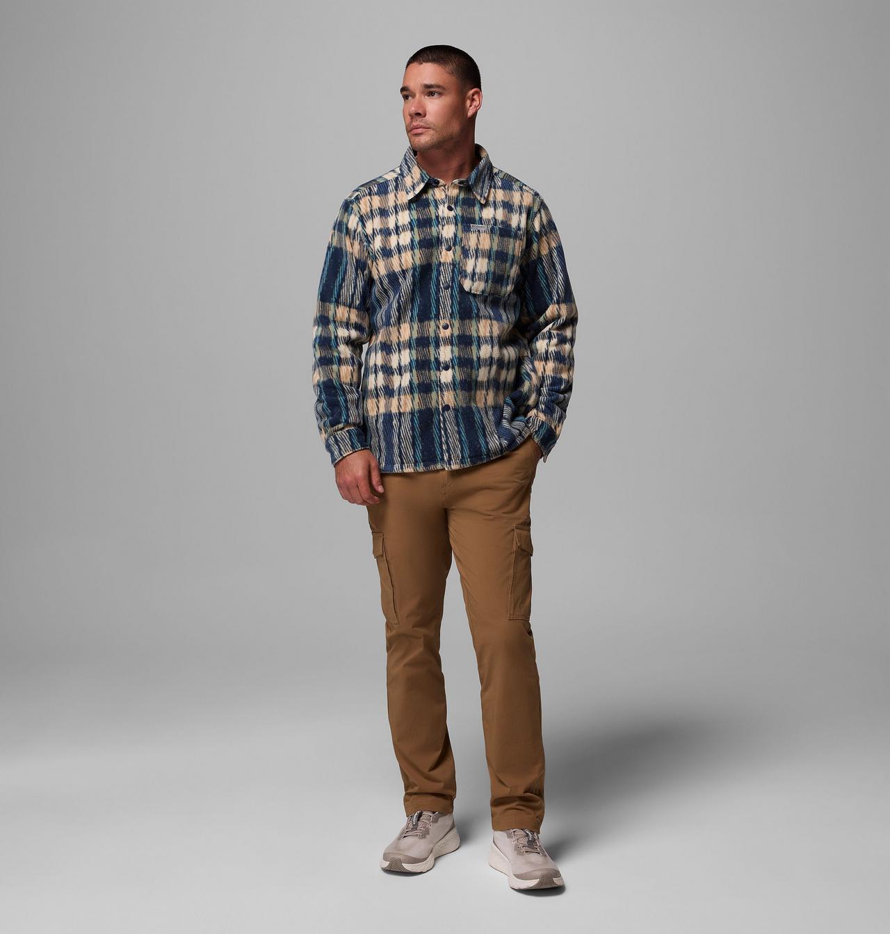 Men's Steens Mountain™ Printed Fleece Shirt Jacket II | 465 | M 2