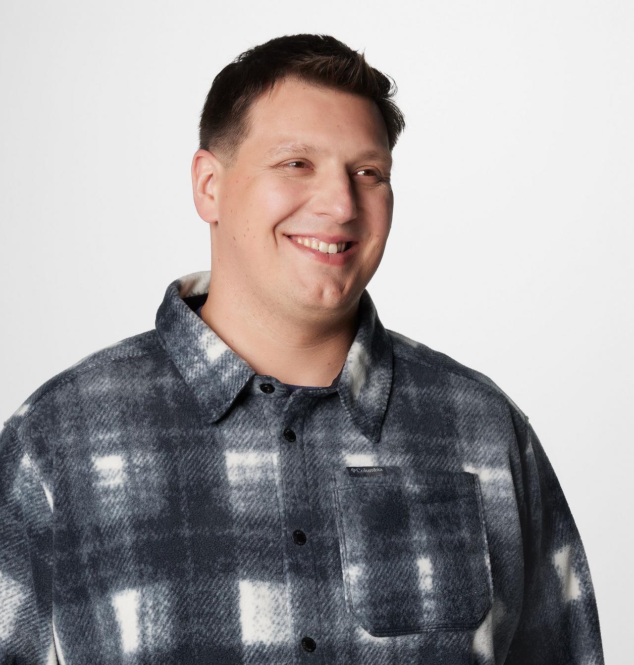 Men's Steens Mountain™ Printed Fleece Shirt Jacket II - Big 5