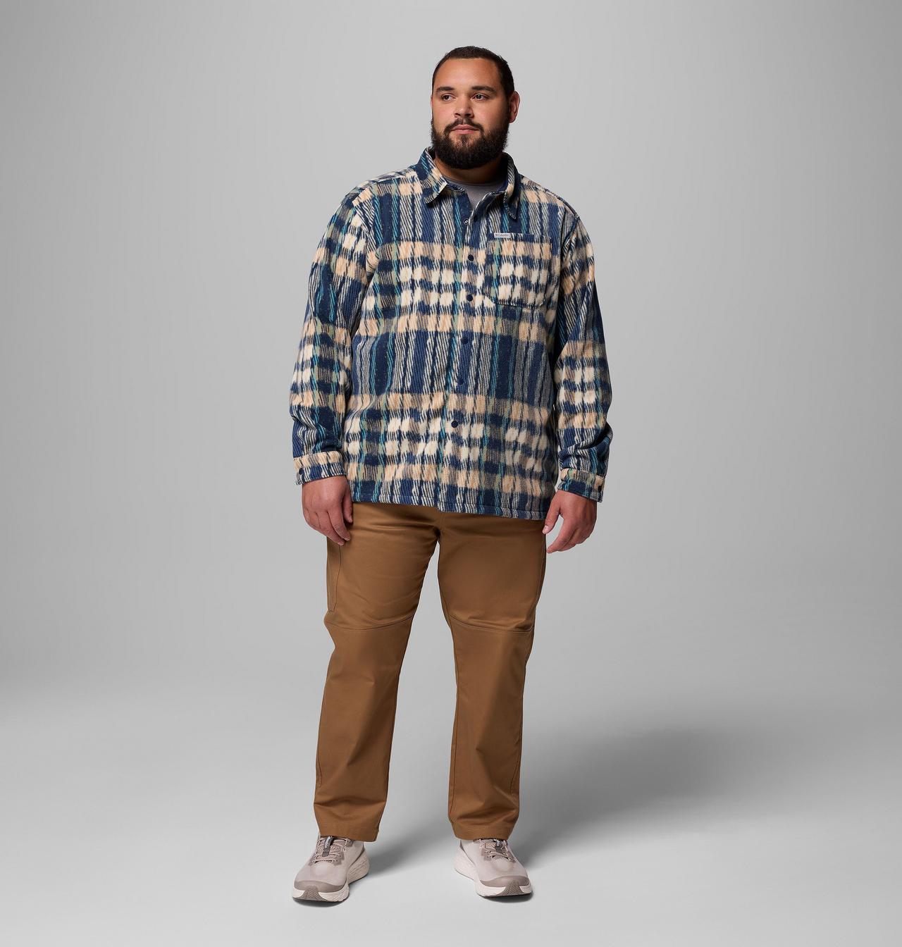 Men's Steens Mountain™ Printed Fleece Shirt Jacket II - Big 2