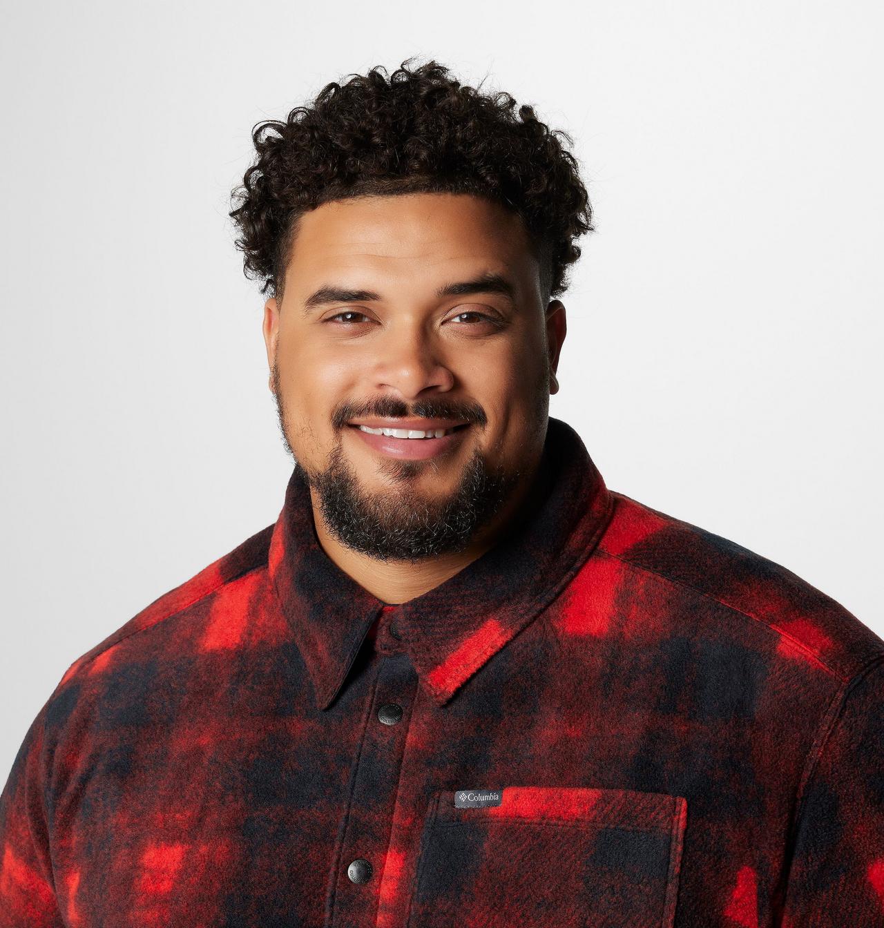 Men's Steens Mountain™ Printed Fleece Shirt Jacket II - Big 5