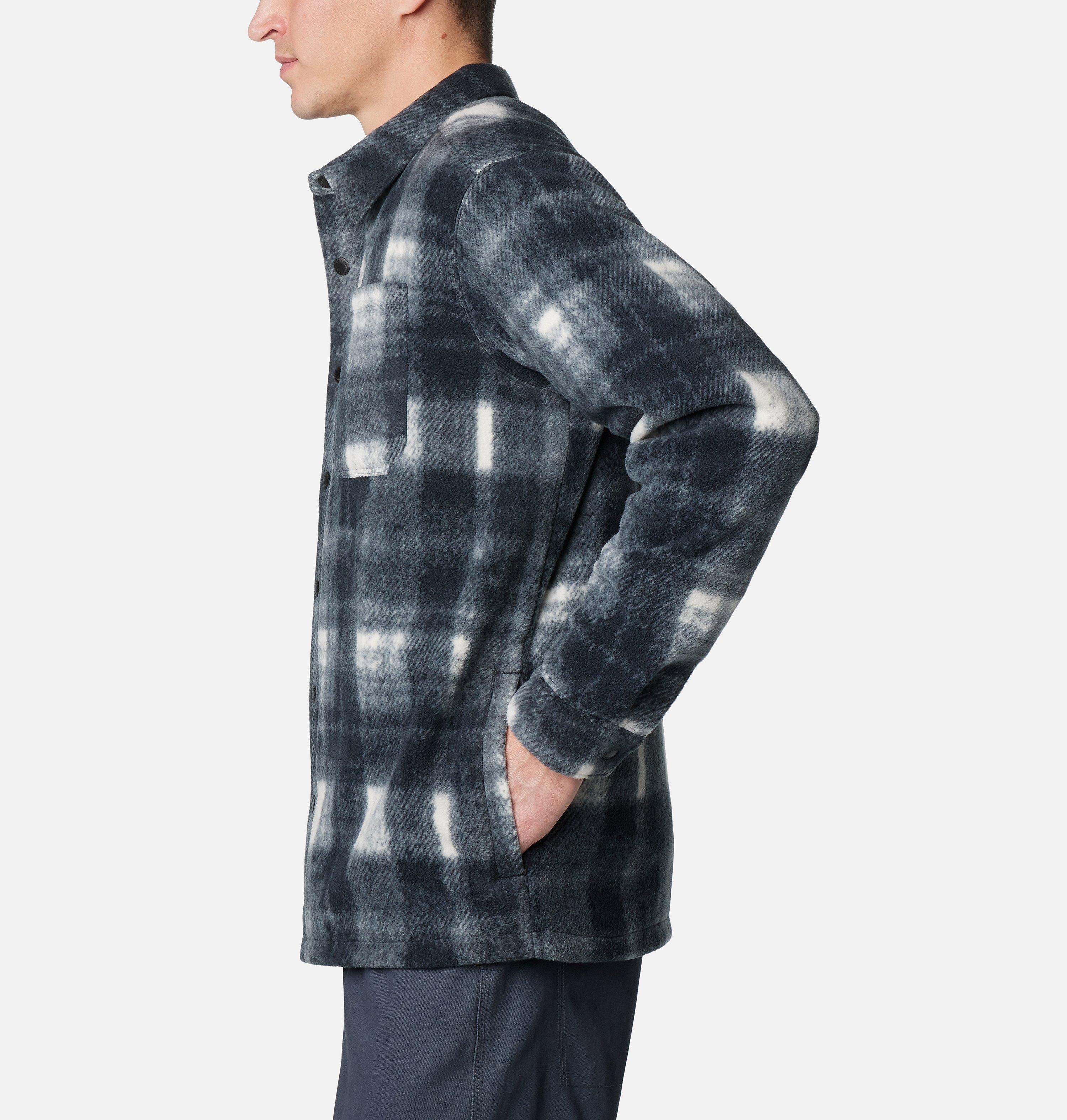 Men's Steens Mountain Printed Fleece Shirt Jacket II - Tall 3