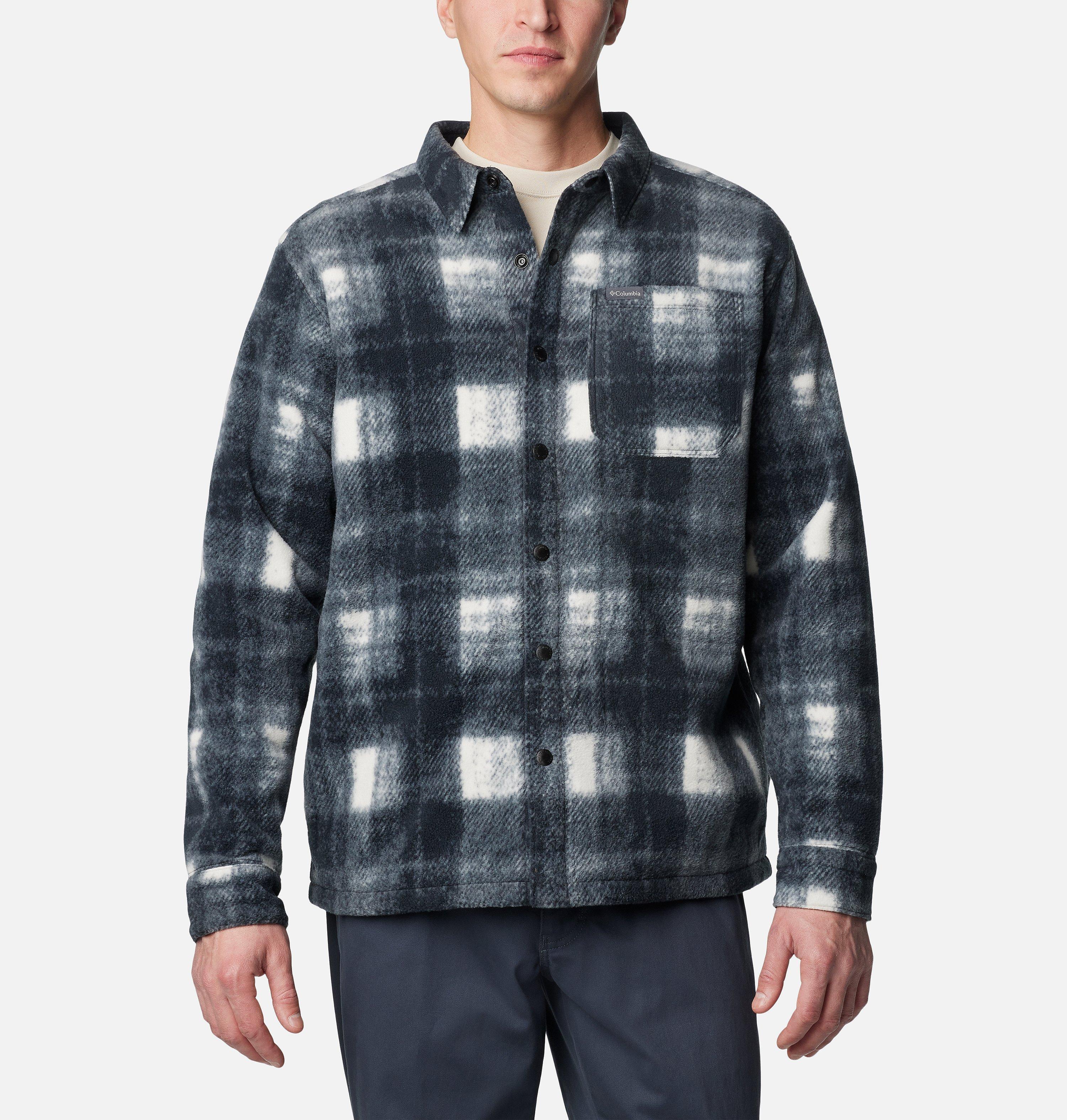 Men's Steens Mountain Printed Fleece Shirt Jacket II - Tall 6