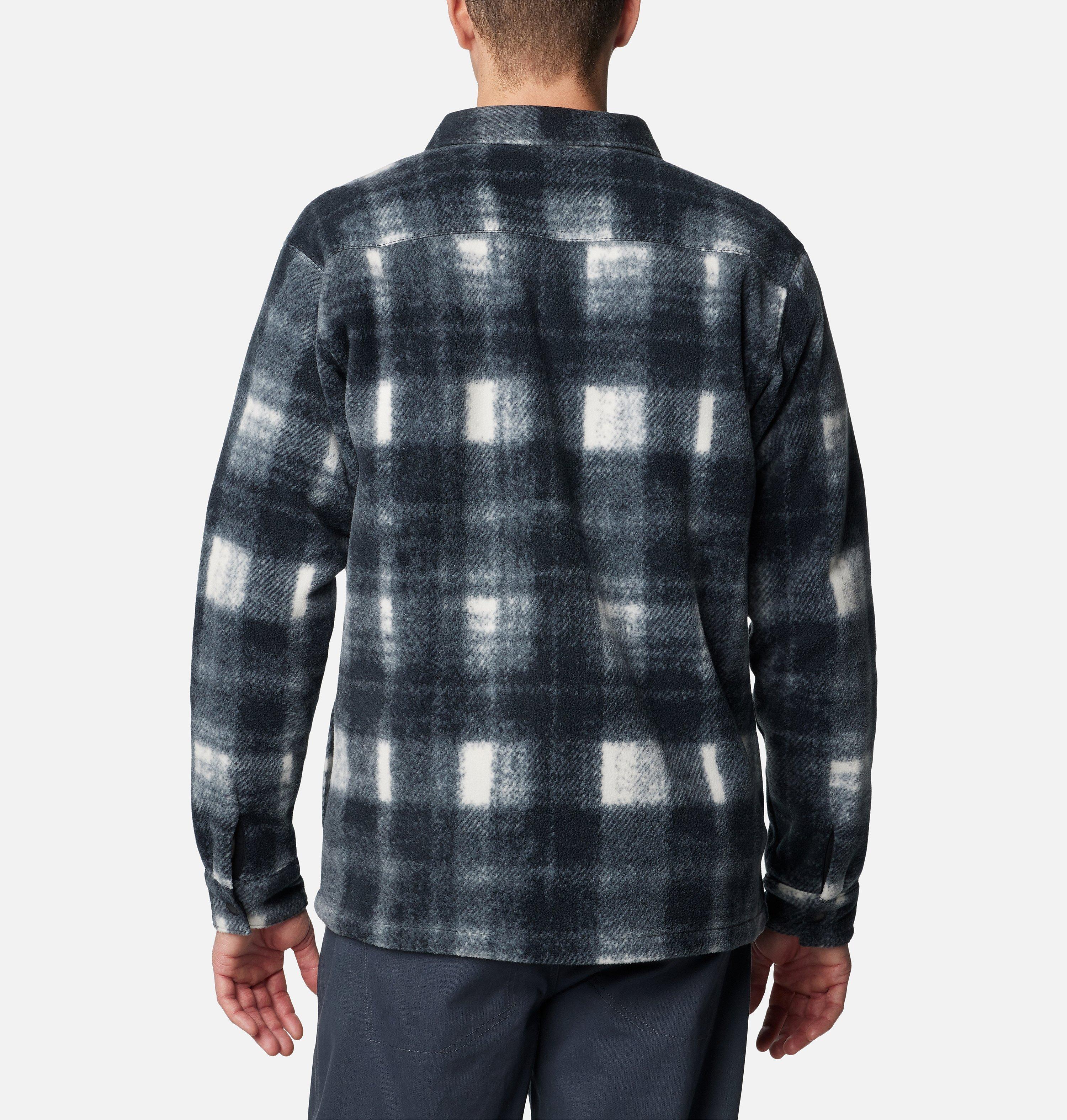 Men's Steens Mountain Printed Fleece Shirt Jacket II - Tall 2