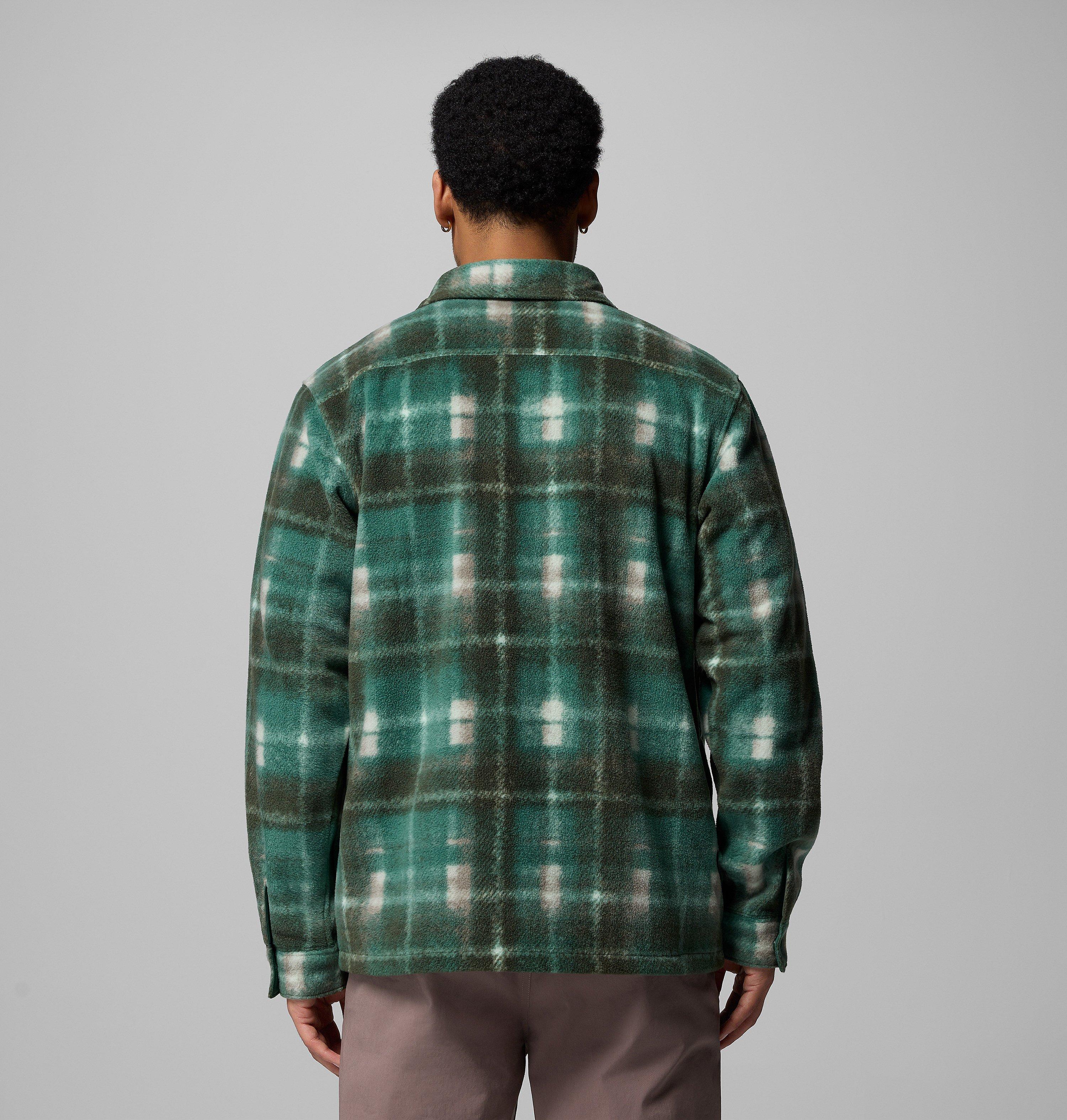 Manteau-chemise imprimé en laine polaire Steens Mountain II pour homme – Grandes tailles 3