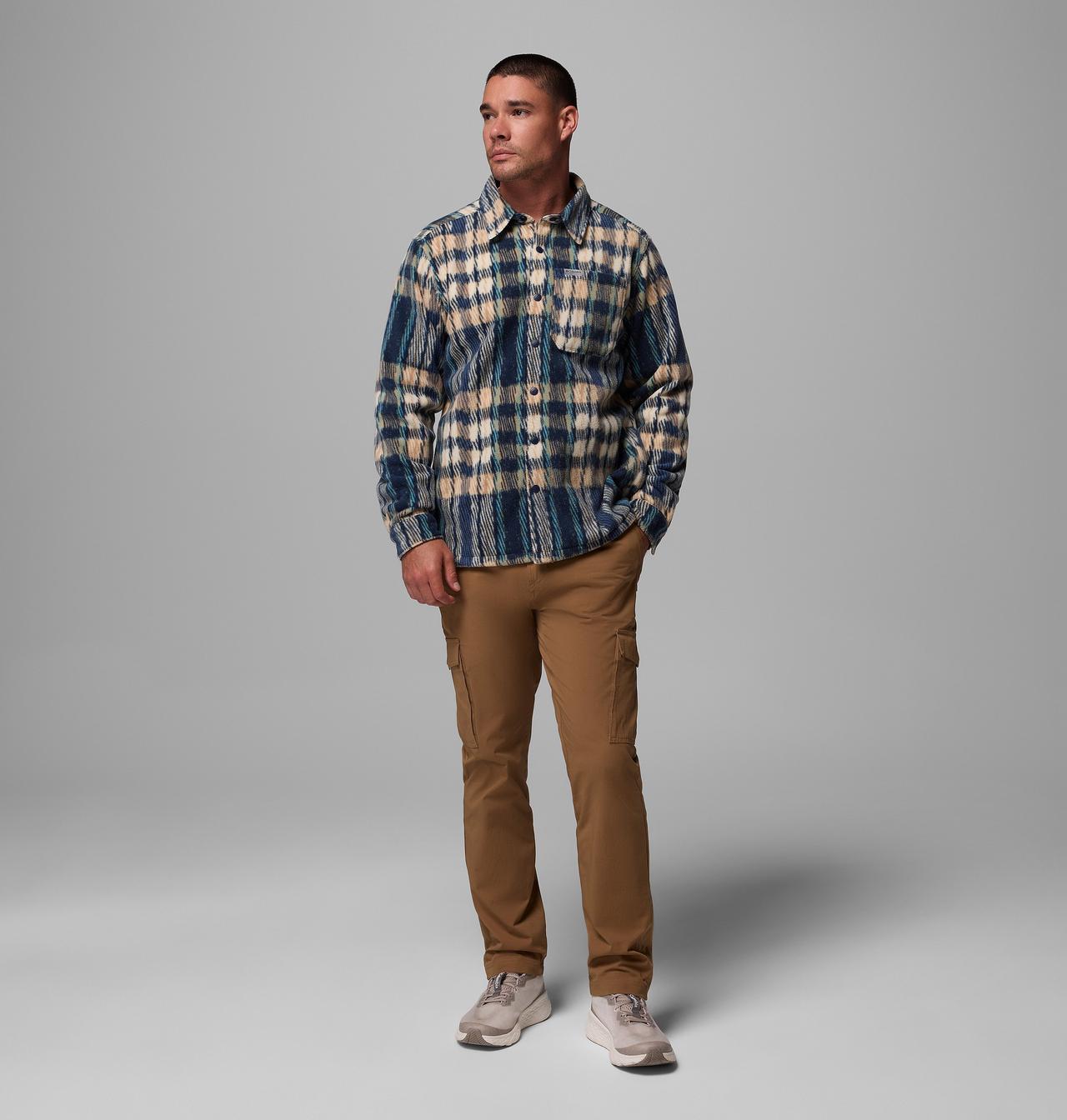 Men's Steens Mountain™ Printed Fleece Shirt Jacket II - Tall | 465 | 2XT 2