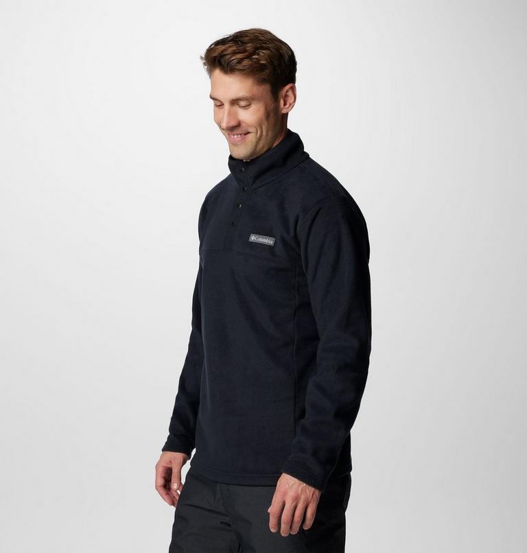 Forro polar con cierre medio a presión Steens Mountain II para hombre, Color: Black, image 4