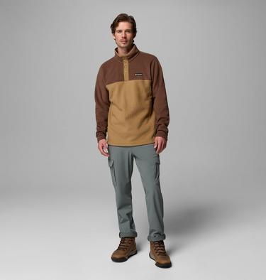 Forro polar con cierre medio a presi&oacute;n Steens Mountain II para hombre, Color: Tobacco, Delta, image 8