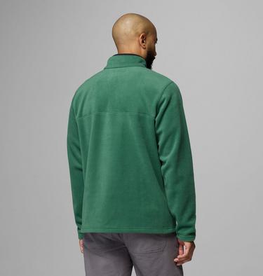 Men's Steens Mountain II Half Snap Fleece, Color: Rain Forest, image 19