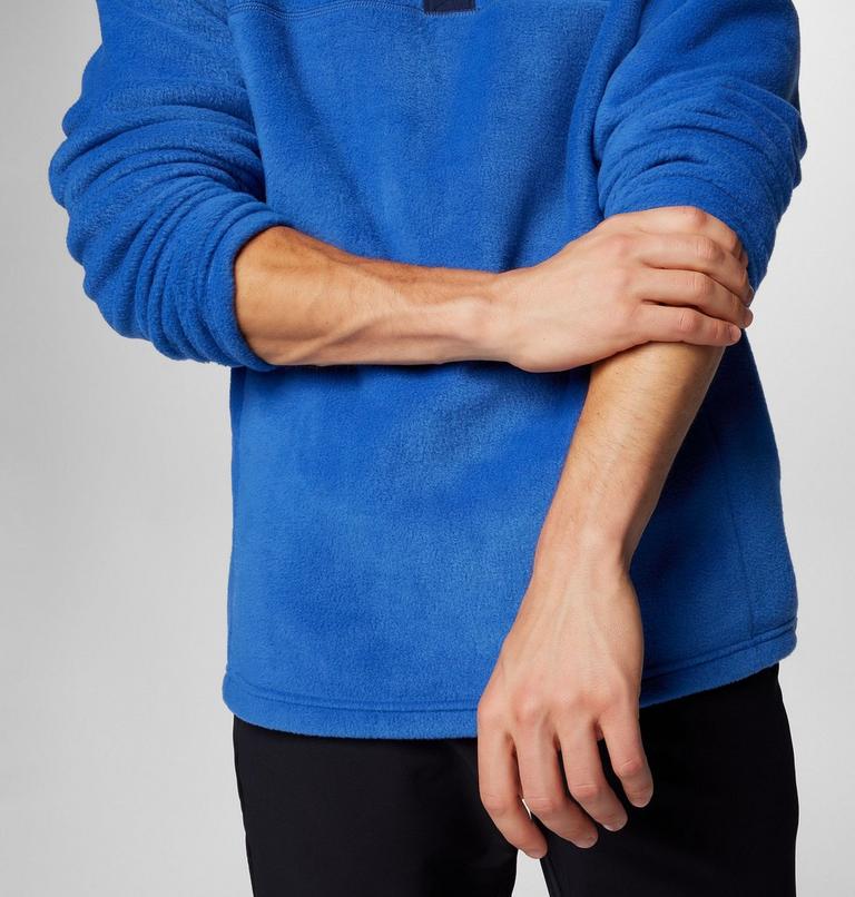 Forro polar con cierre medio a presión Steens Mountain II para hombre, Color: Mountain Blue, Collegiate Navy, image 7