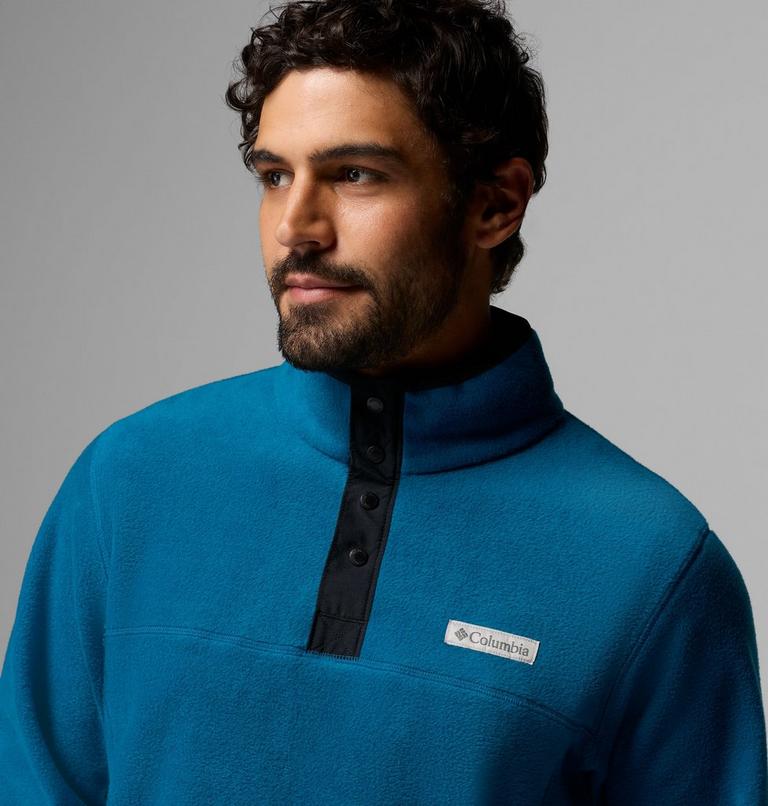Forro polar con cierre medio a presi&oacute;n Steens Mountain II para hombre, Color: Phoenix Blue, image 5