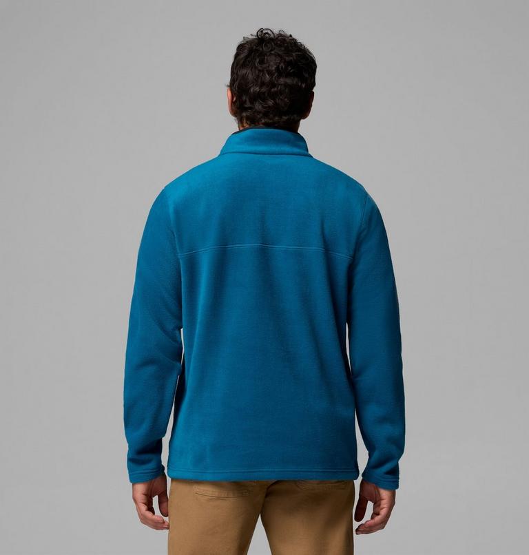 Forro polar con cierre medio a presi&oacute;n Steens Mountain II para hombre, Color: Phoenix Blue, image 3