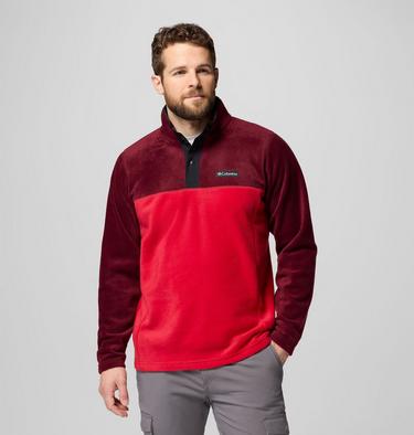 Steens Mountain Half Snap II, Color: Mtn Red, Rich Wine, Black, image 7