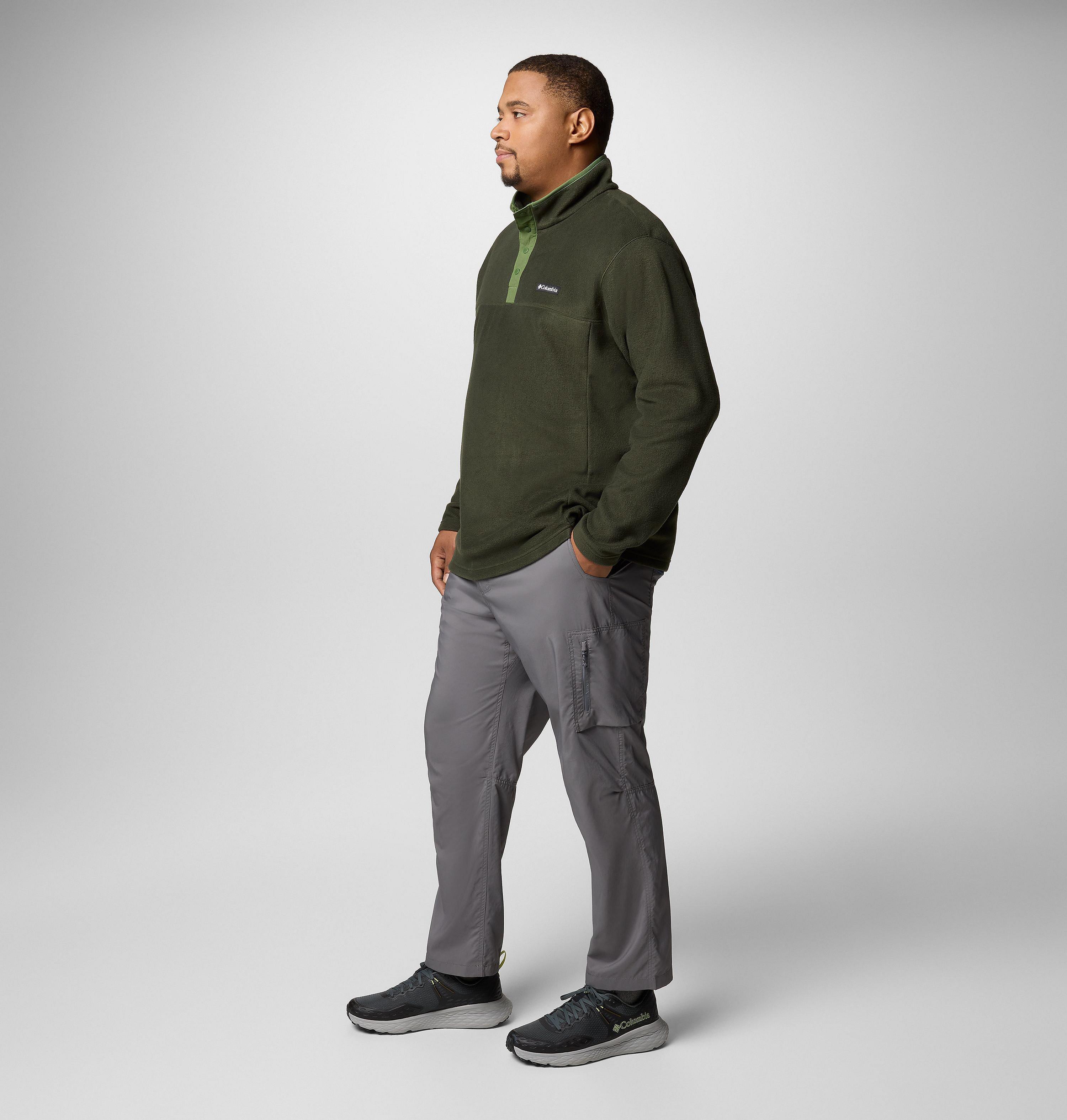 Men's Steens Mountain Half Snap II Fleece Pullover - Big 2