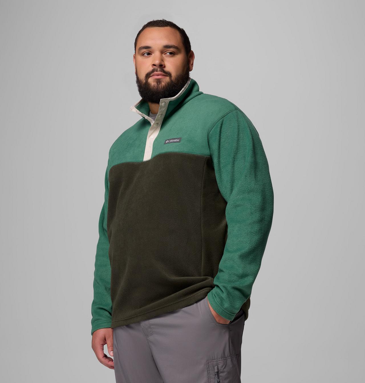 Men's Steens Mountain™ Half Snap II Fleece Pullover - Big | 367 | 1X 4