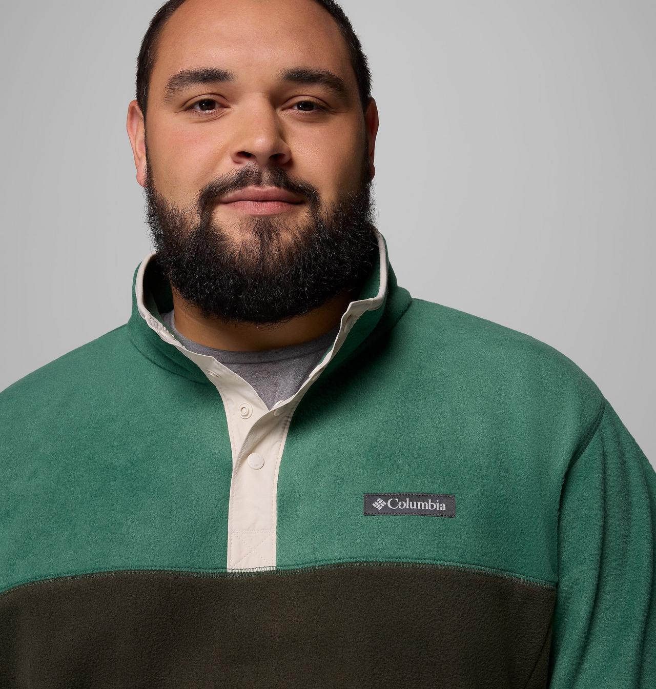 Men's Steens Mountain™ Half Snap II Fleece Pullover - Big | 367 | 1X 5