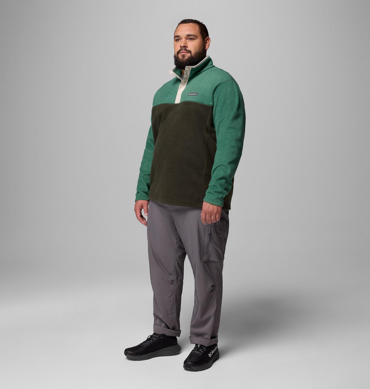 Men's Steens Mountain™ Half Snap II Fleece Pullover - Big | 367 | 1X 2