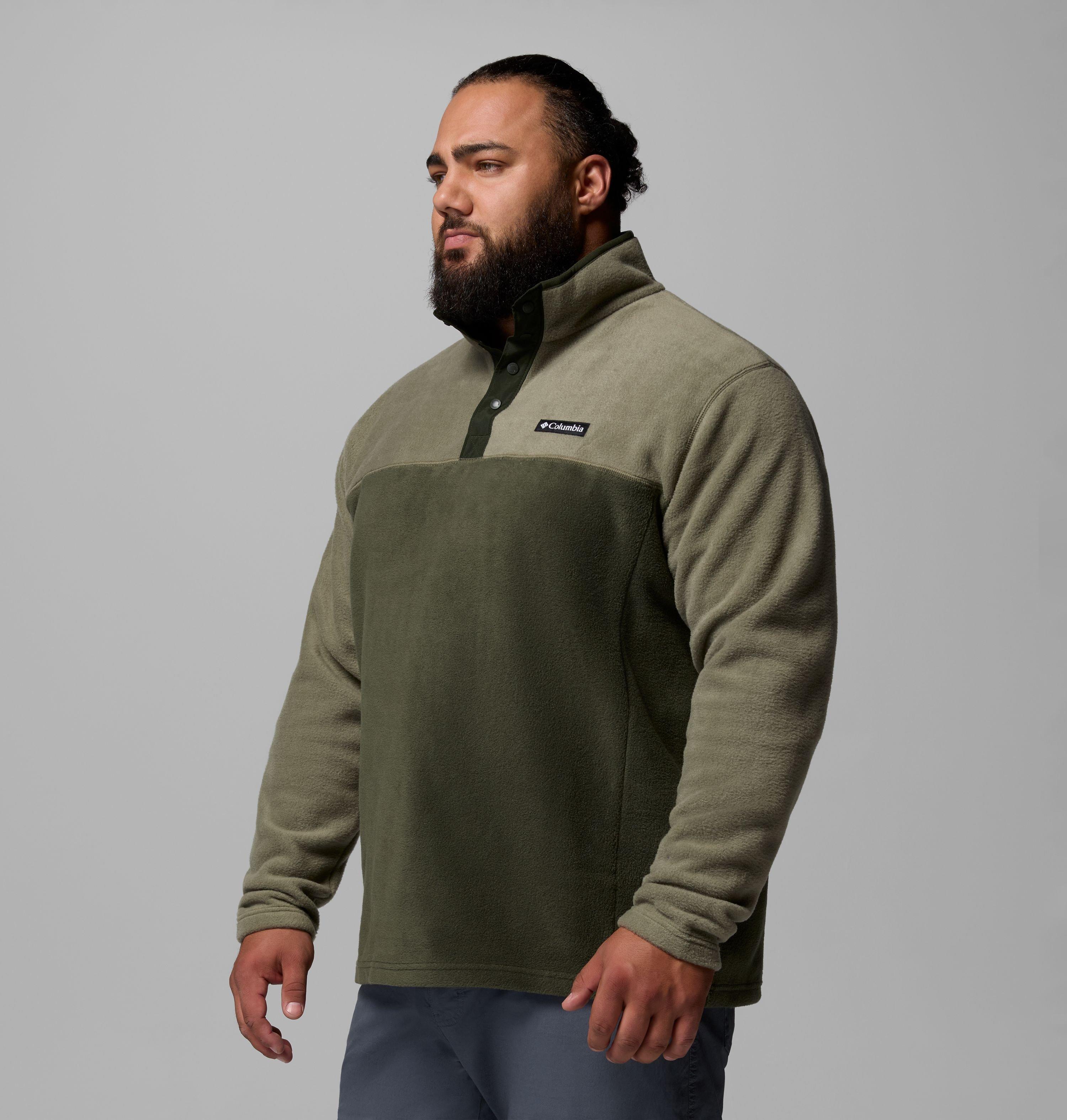 Men's Steens Mountain Half Snap II Fleece Pullover - Big | 398 | 3X 4
