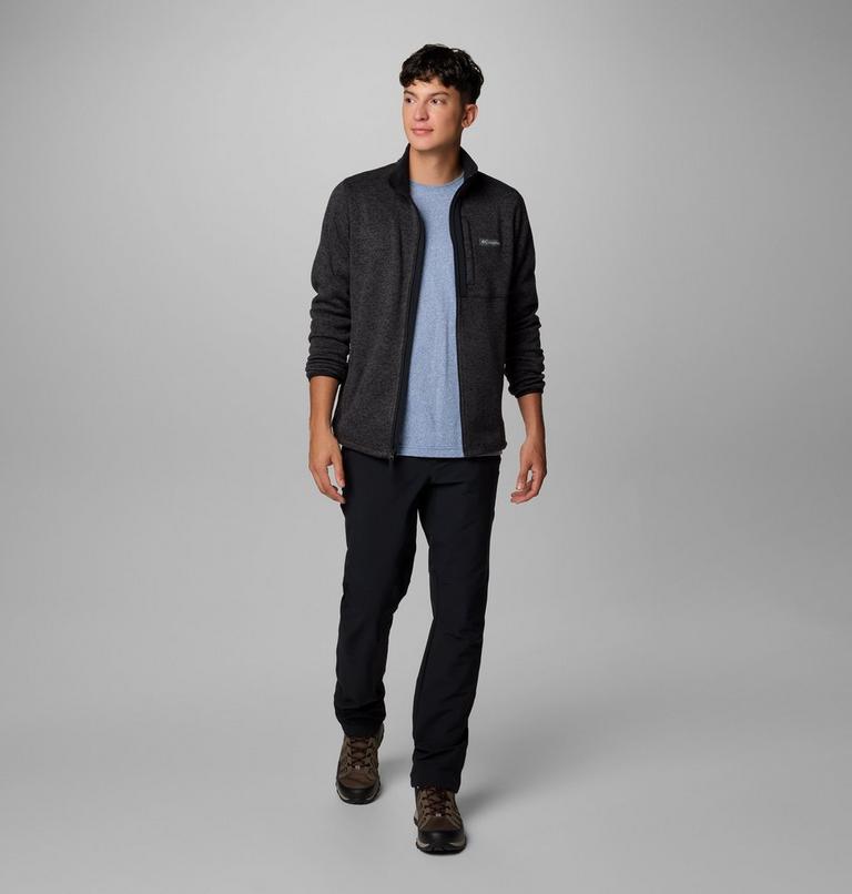 Chaqueta de forro polar Sweater Weather II para hombre, Color: Black Heather, image 3
