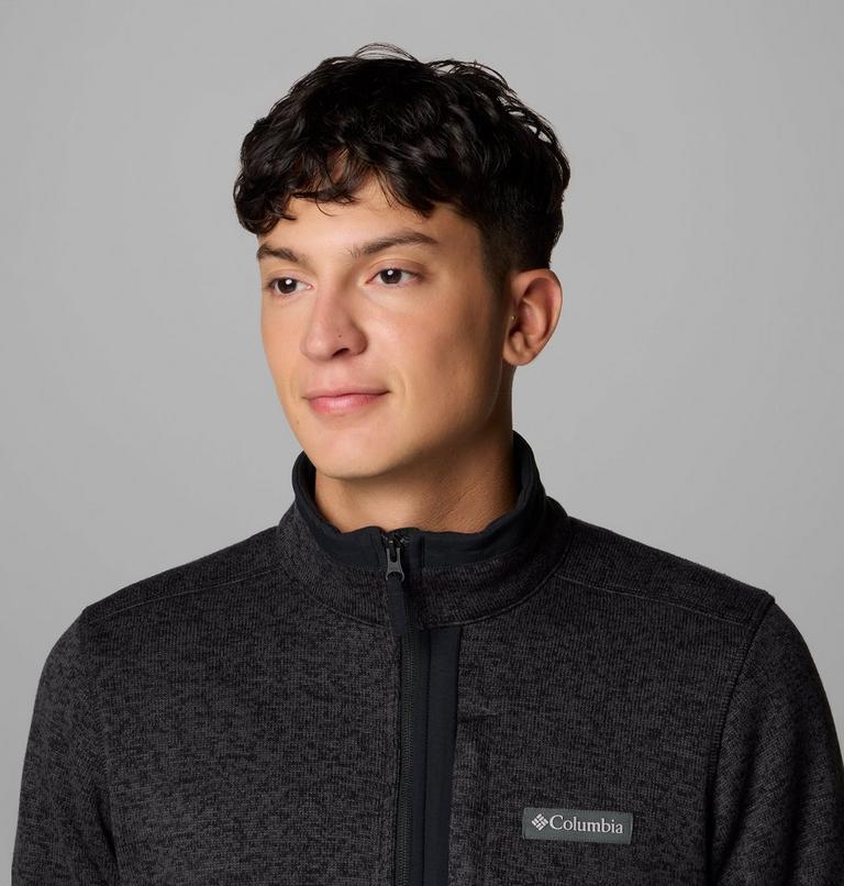 Chaqueta de forro polar Sweater Weather II para hombre, Color: Black Heather, image 5