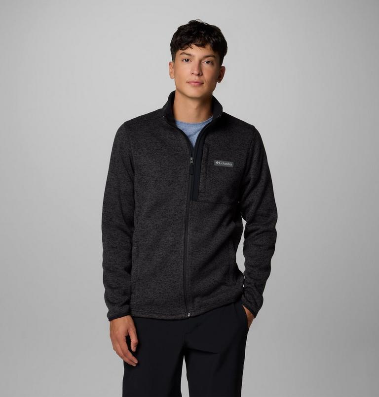 Chaqueta de forro polar Sweater Weather II para hombre, Color: Black Heather, image 1