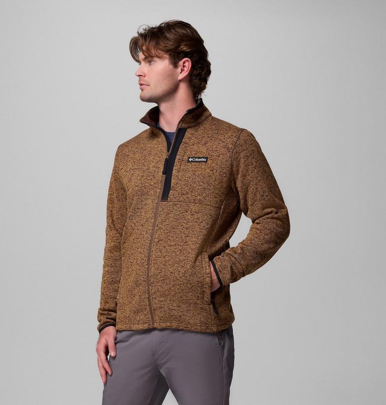 Chaqueta de forro polar Sweater Weather II para hombre, Color: Tobacco Heather, image 4