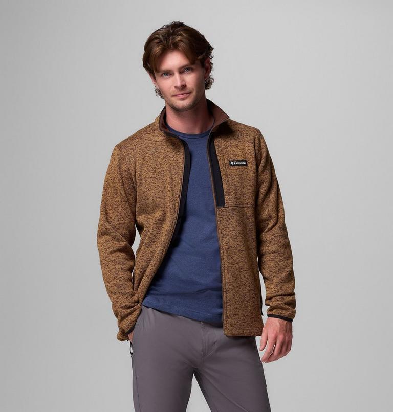 Chaqueta de forro polar Sweater Weather II para hombre, Color: Tobacco Heather, image 5