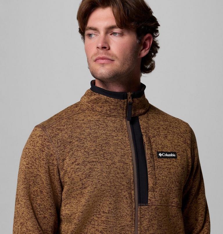 Chaqueta de forro polar Sweater Weather II para hombre, Color: Tobacco Heather, image 6