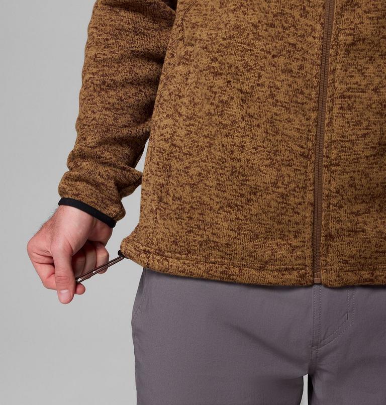 Chaqueta de forro polar Sweater Weather II para hombre, Color: Tobacco Heather, image 7