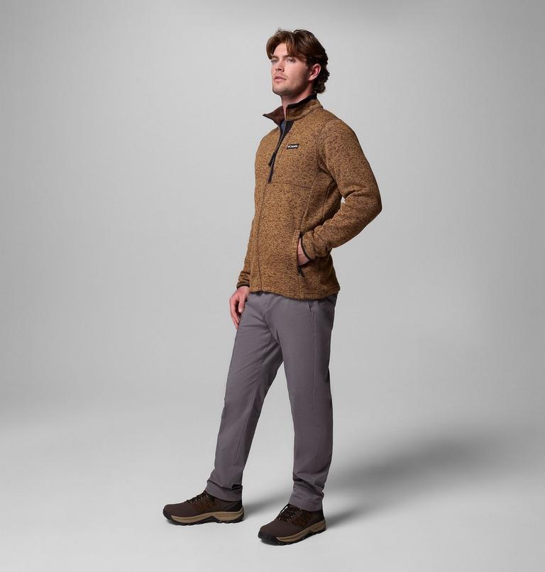 Chaqueta de forro polar Sweater Weather II para hombre, Color: Tobacco Heather, image 2