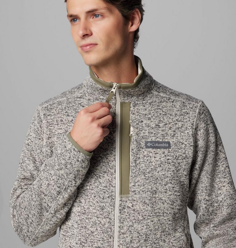 Men's Sweater Weather Full Zip Jacket, Color: Dark Stone Heather, image 5
