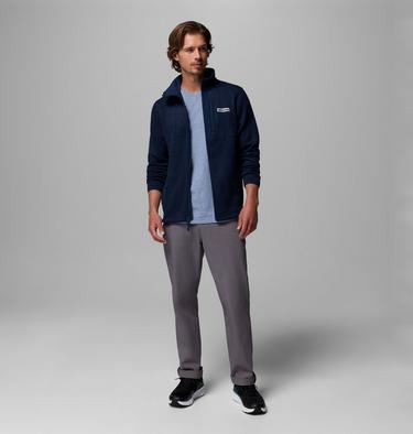 Chaqueta de forro polar Sweater Weather II para hombre, Color: Collegiate Navy Heather, image 8