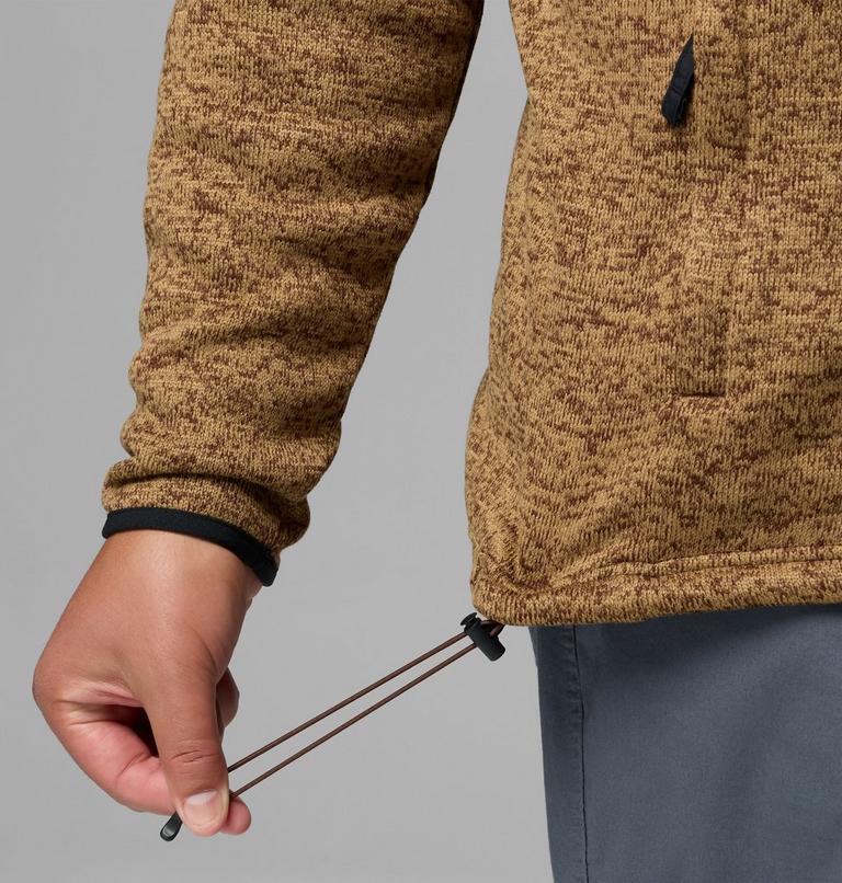 Chaqueta de forro polar Sweater Weather II para hombre - Talla grande, Color: Tobacco Heather, image 7