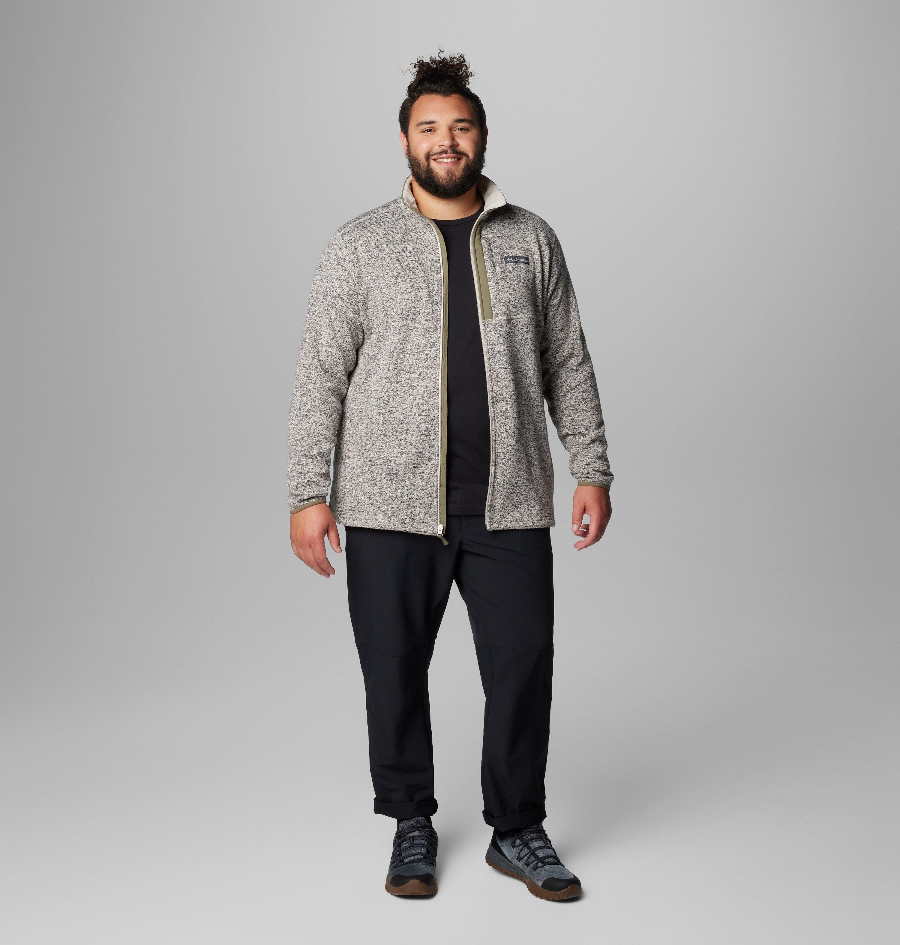 Men's Sweater Weather Full Zip Jacket - Big 3
