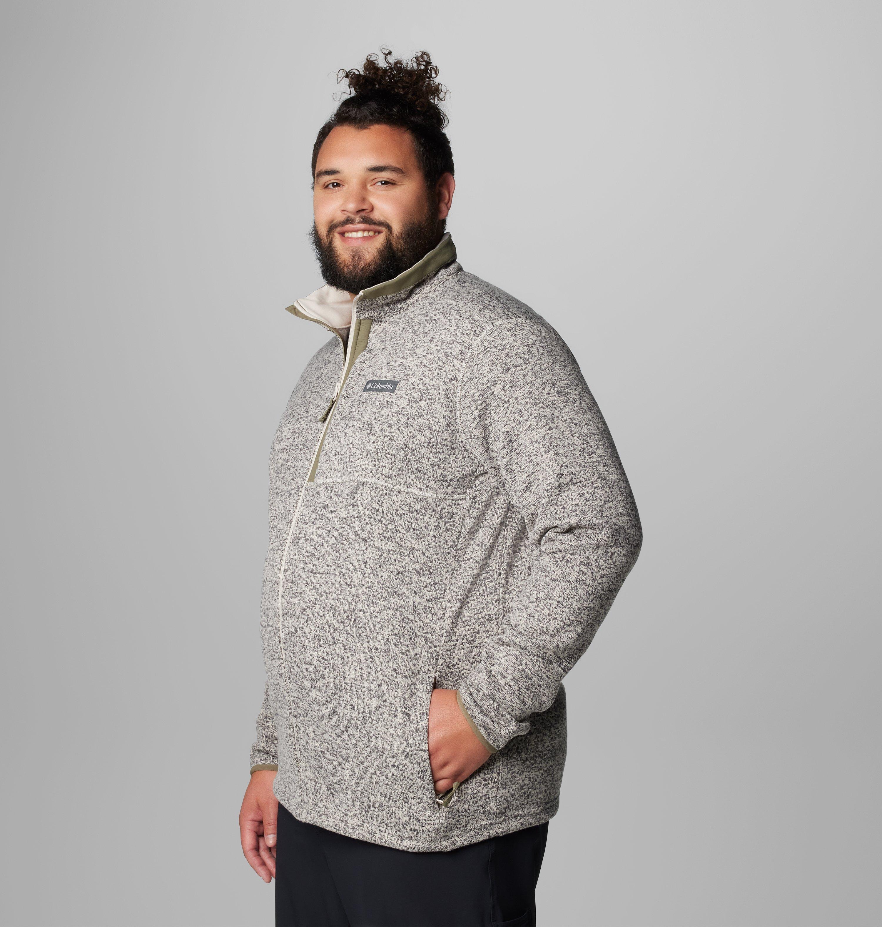 Men's Sweater Weather Full Zip Jacket - Big 4
