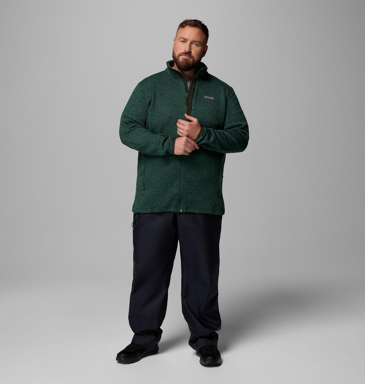 Men's Sweater Weather™ Full Zip Jacket - Big | 375 | 1X 2