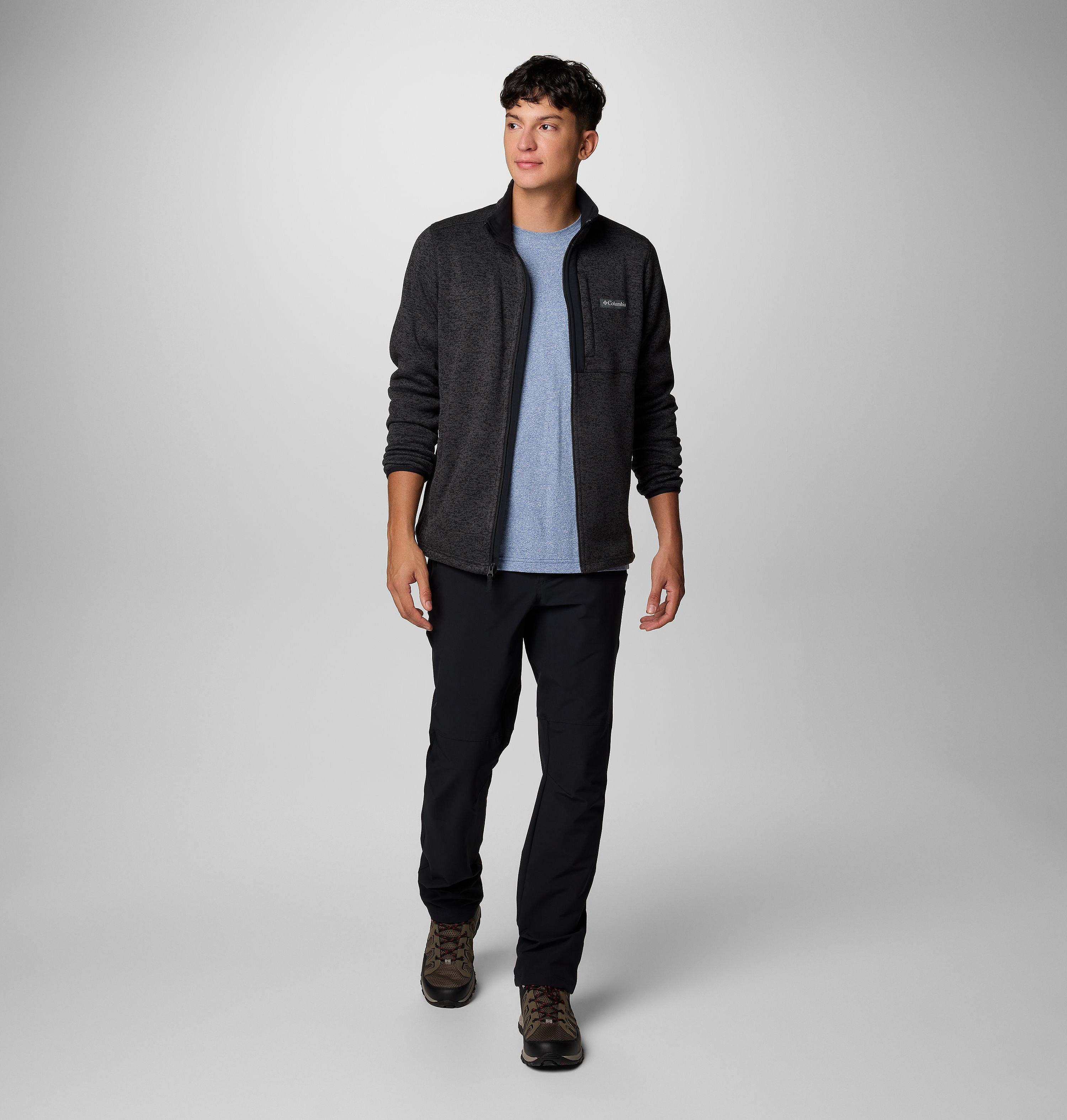 Men's Sweater Weather Full Zip Jacket - Tall 3