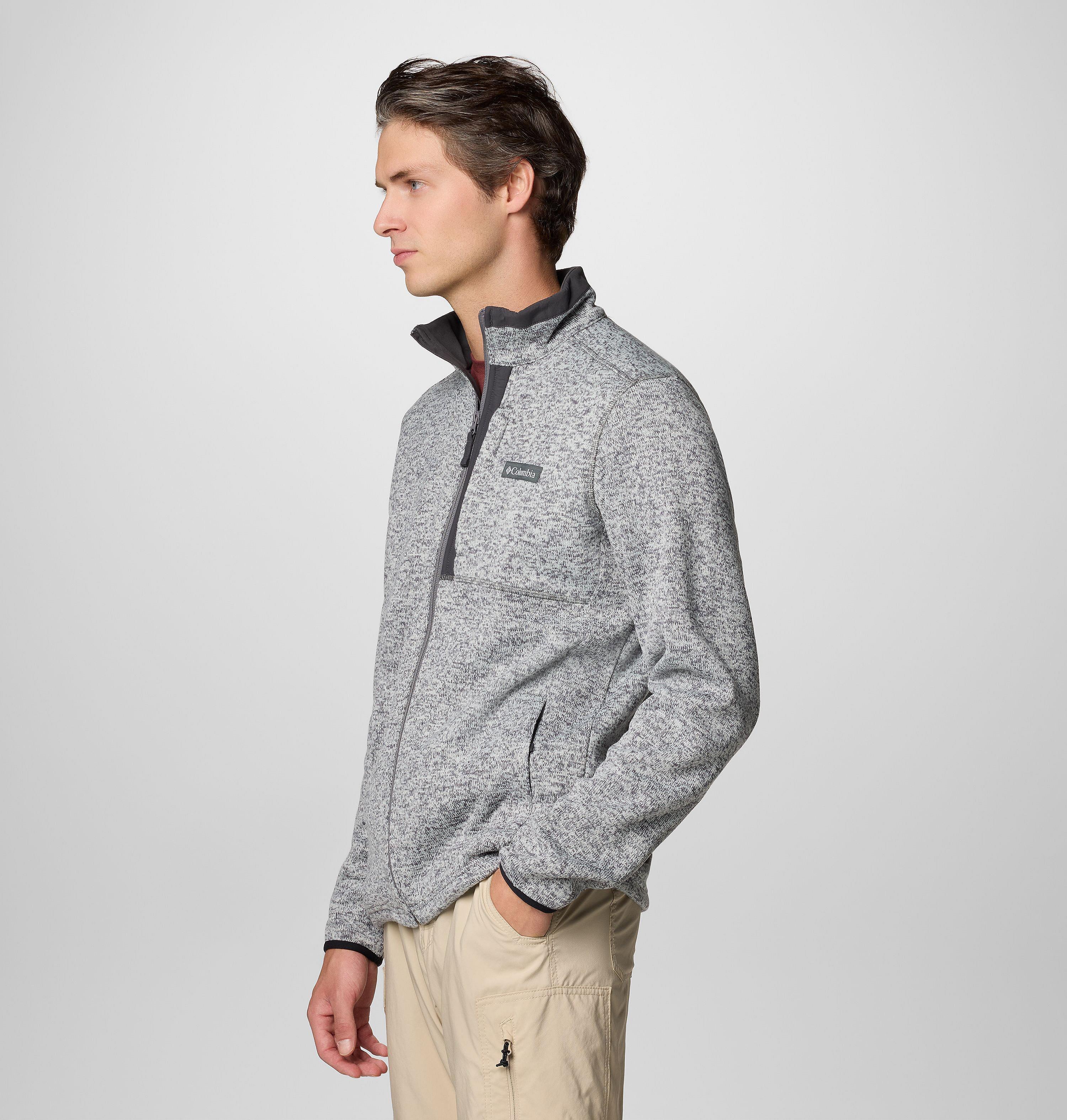 Men's Sweater Weather Full Zip Jacket - Tall 4