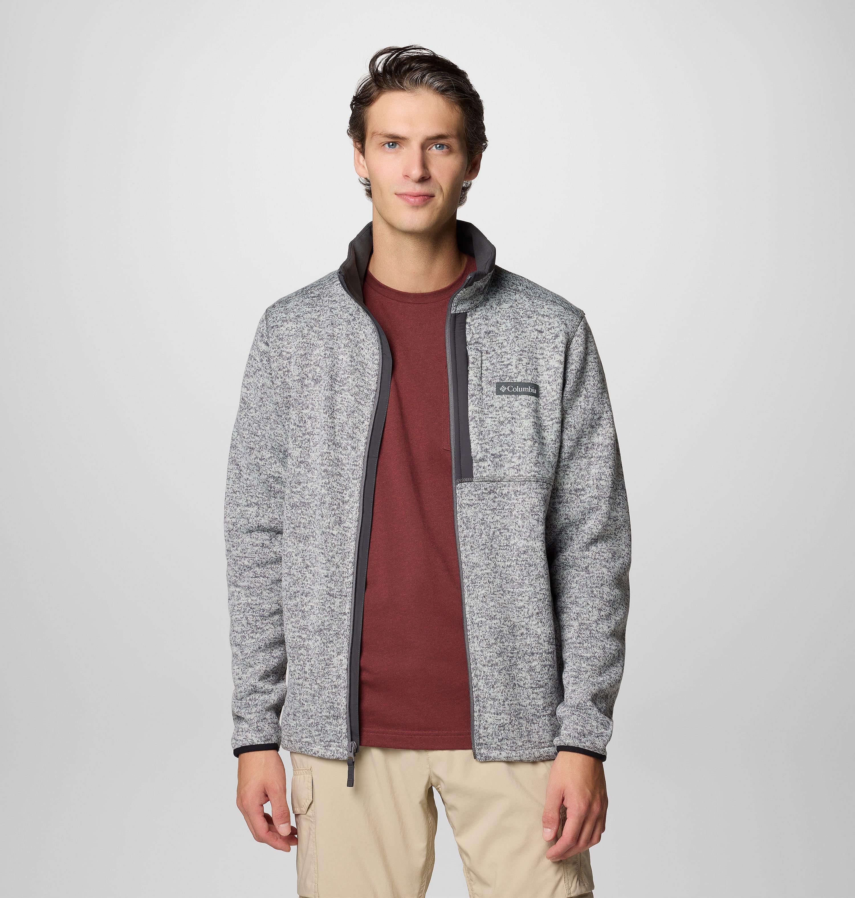 Men's Sweater Weather Full Zip Jacket - Tall 7