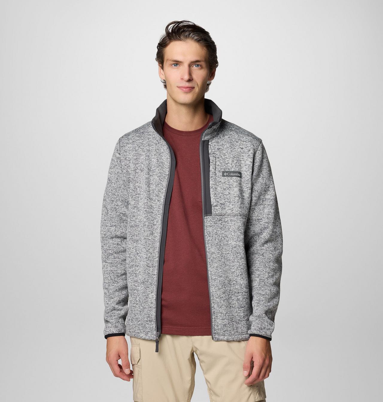 Men's Sweater Weather™ Full Zip Jacket - Tall 7