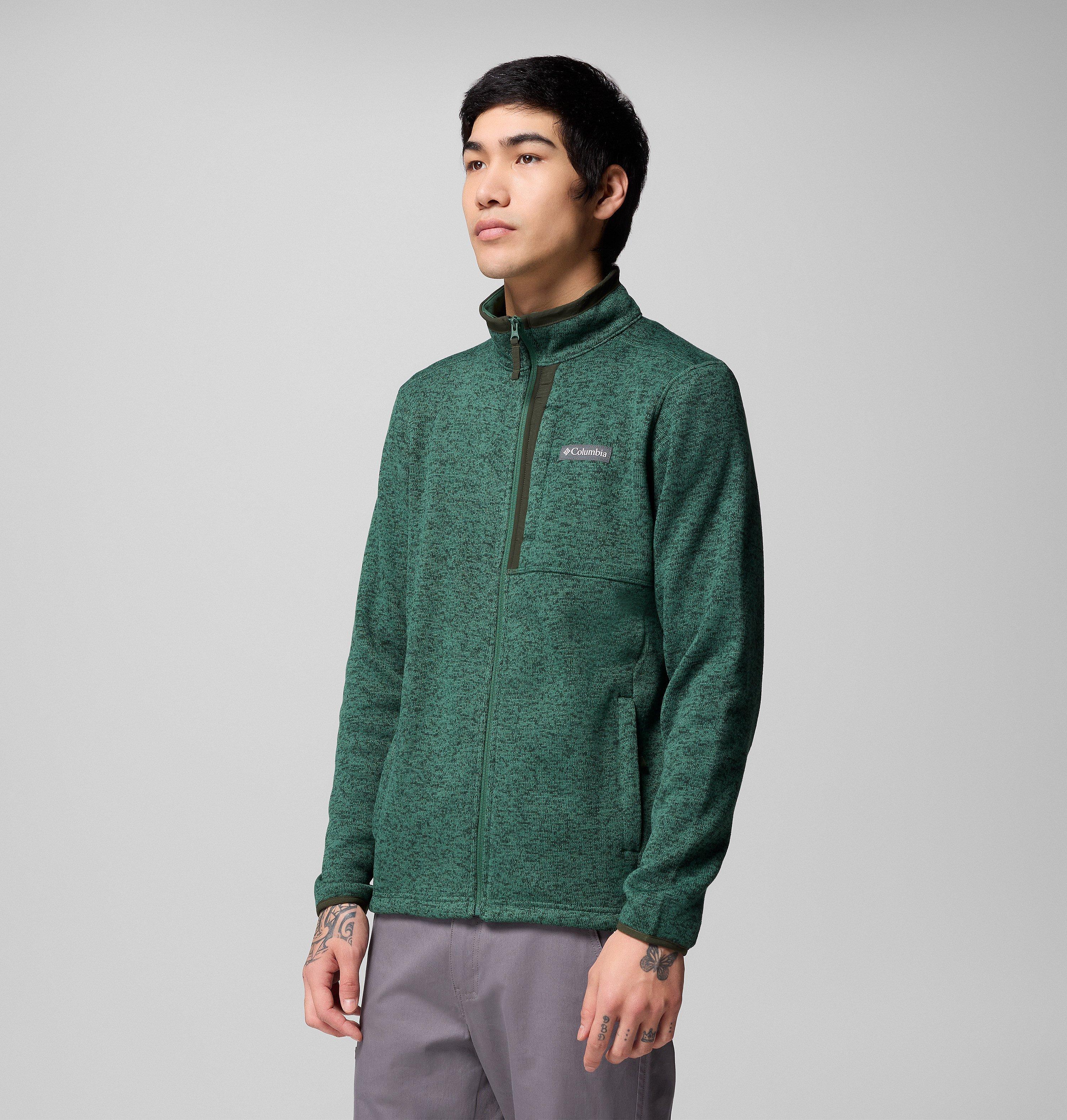 Men's Sweater Weather Full Zip Jacket - Tall 4