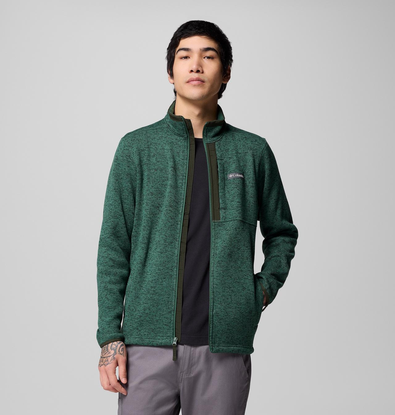 Men's Sweater Weather™ Full Zip Jacket - Tall 5