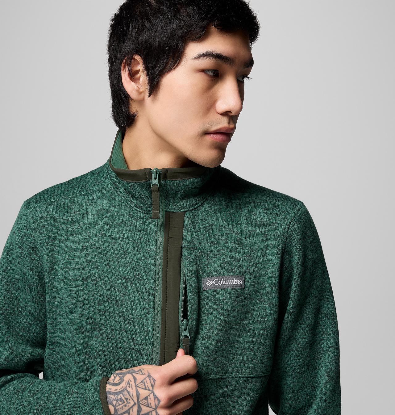 Men's Sweater Weather™ Full Zip Jacket - Tall 6