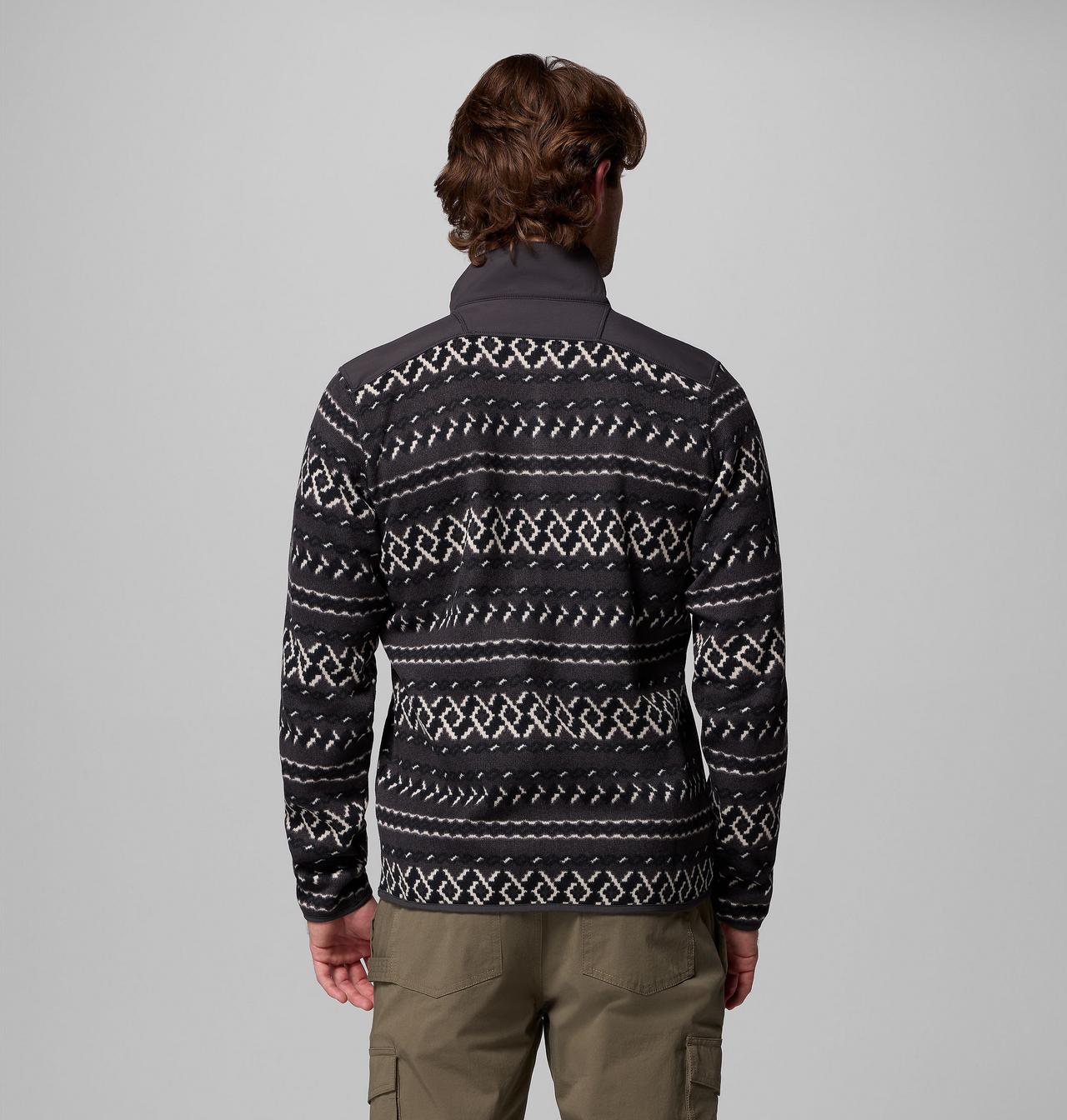 Men's Sweater Weather™ II Printed Half Zip Pullover | 012 | M 3