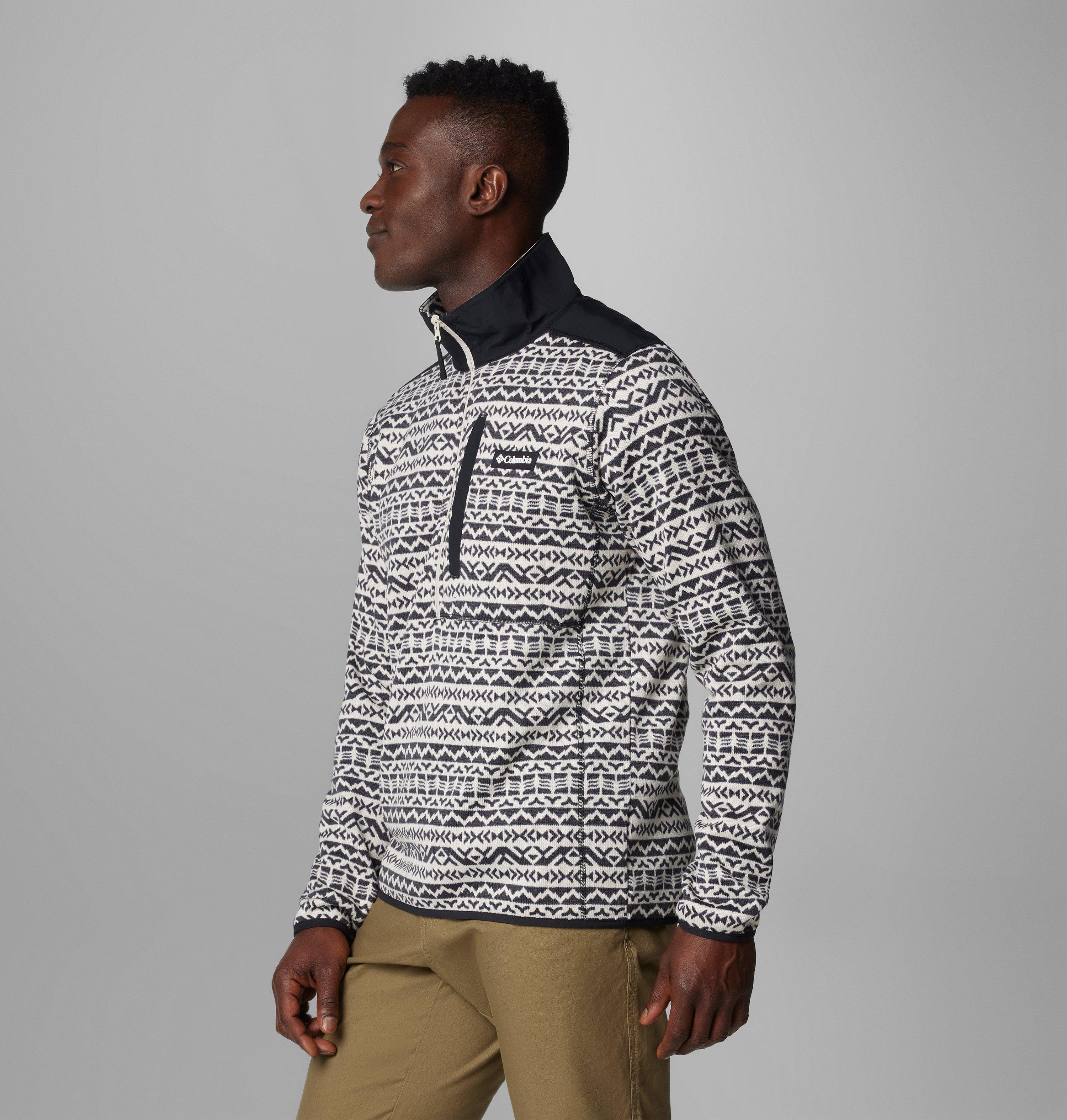 Men's Sweater Weather II Printed Half Zip Pullover 4