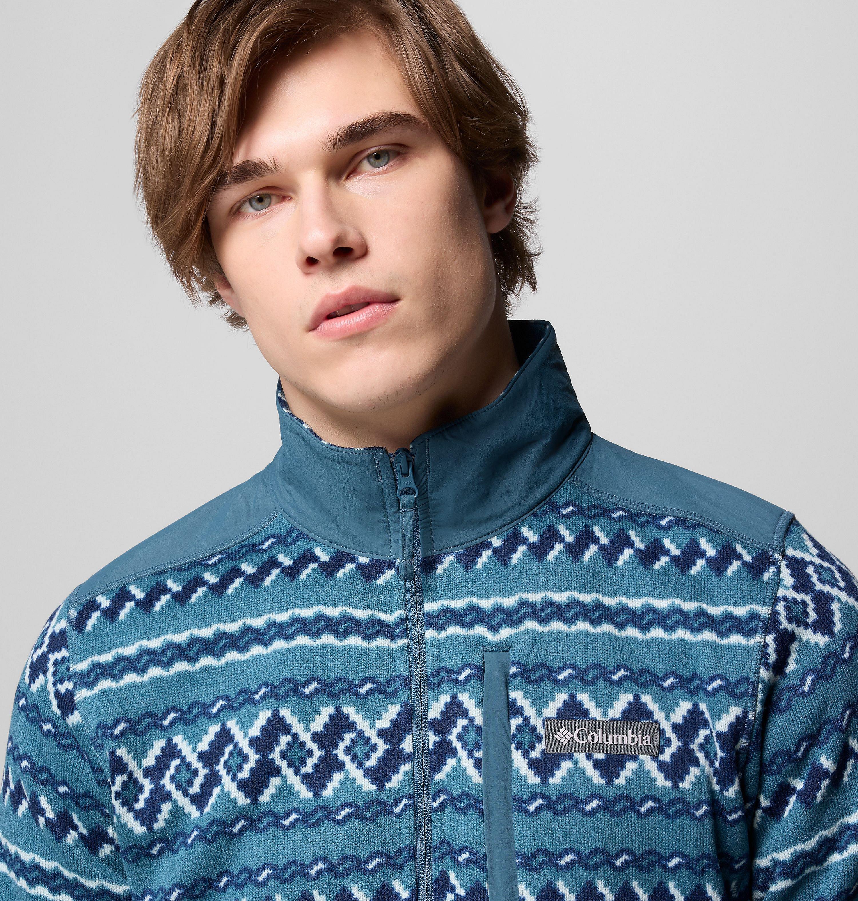 Men's Sweater Weather II Printed Half Zip Pullover | 429 | XL 5
