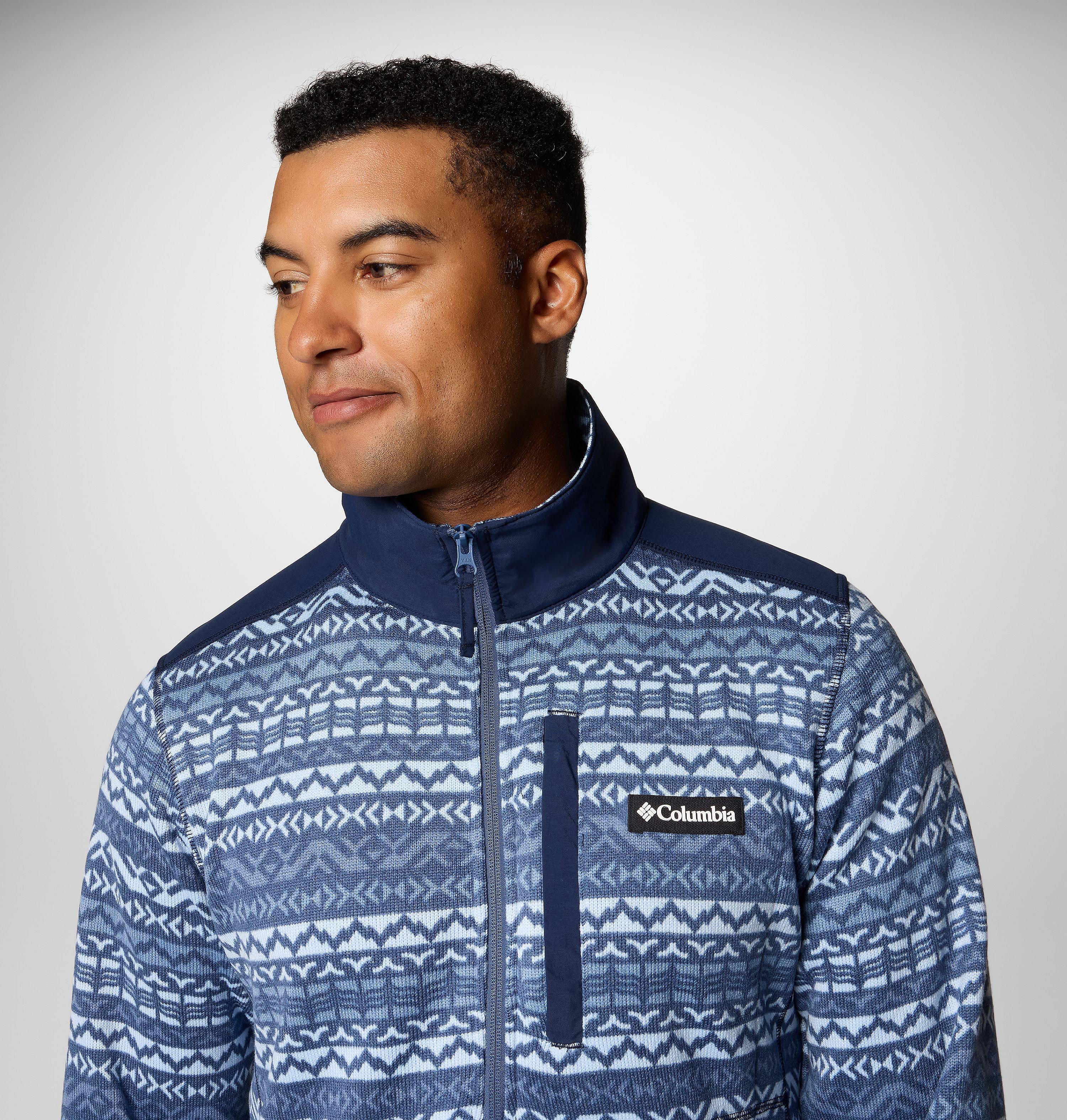 Men's Sweater Weather II Printed Half Zip Pullover 5