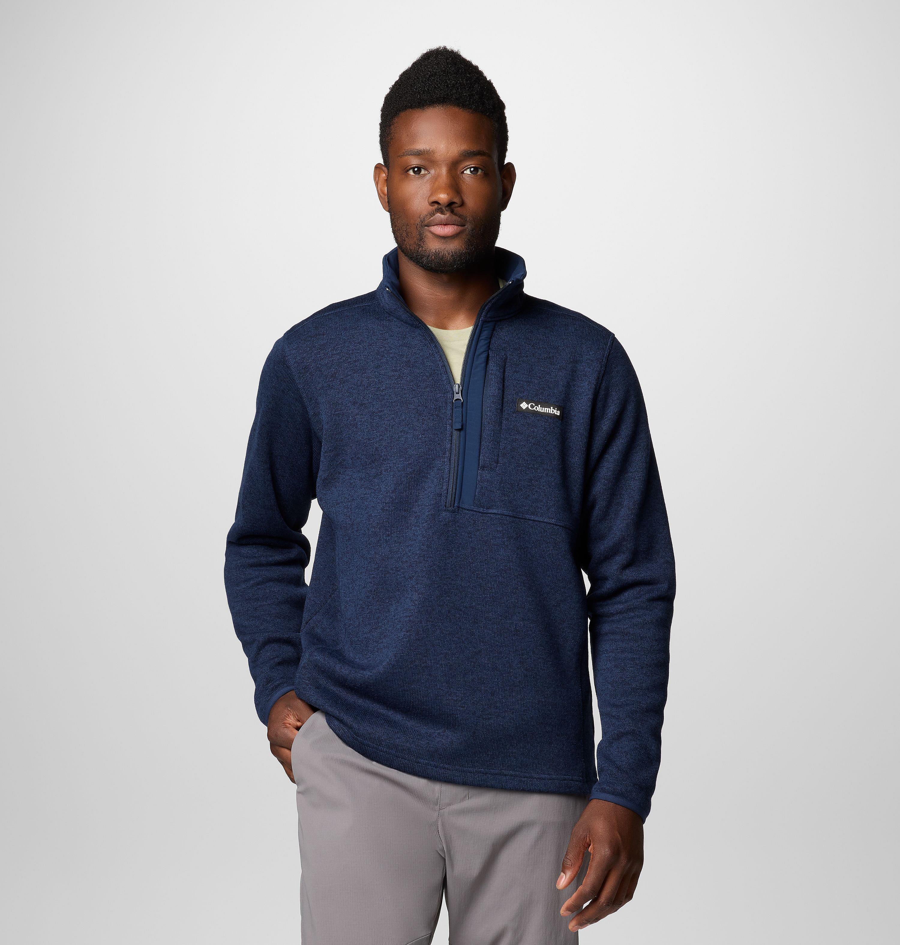 Men's Sweater Weather Half Zip Pullover 1