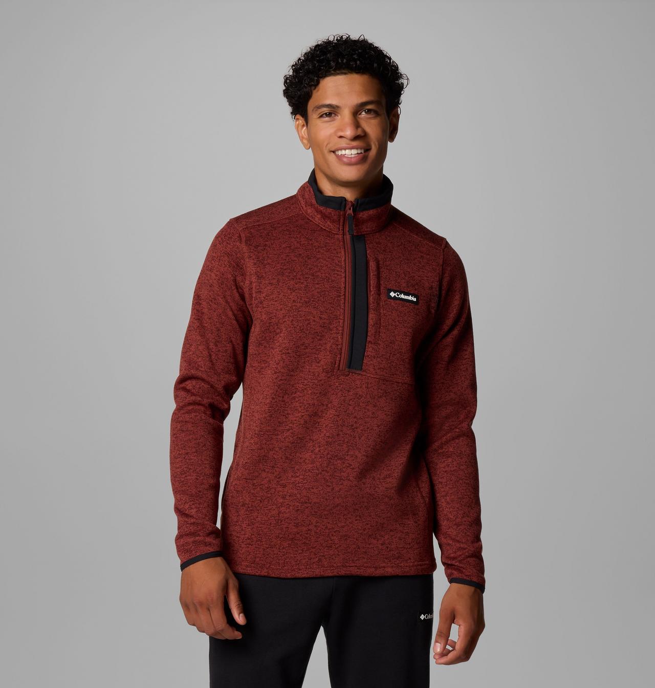 Men's Sweater Weather™ Half Zip Pullover | 681 | XXL 1