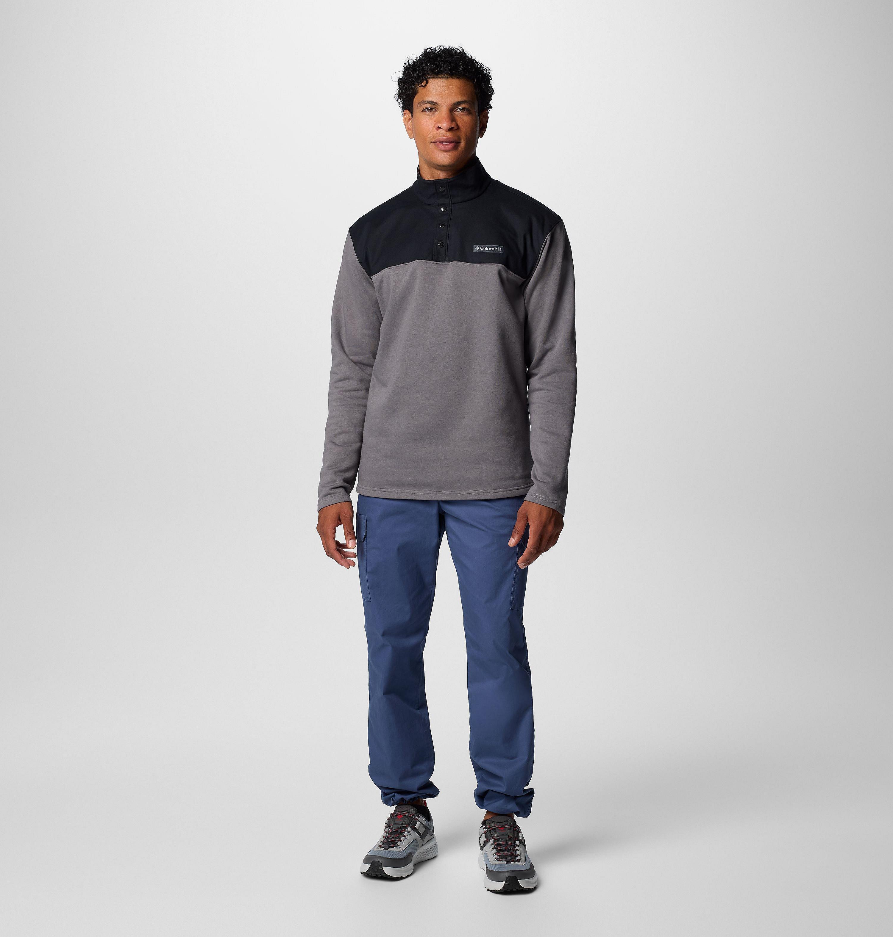 Men's Pitchstone Overlay Half Snap Pullover 3